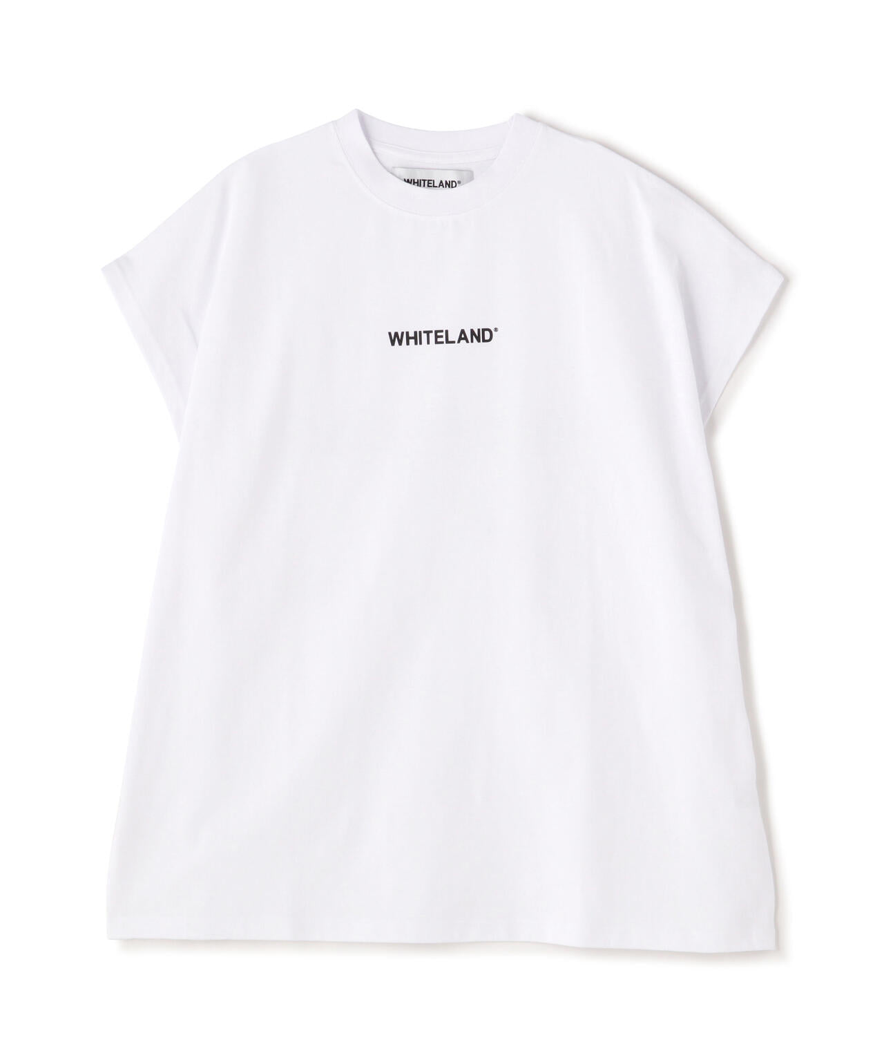 WEB&DEPOT限定/WHITELAND/ホワイトランド/OWL/LOGO NS/ロゴ ノースリーブ
