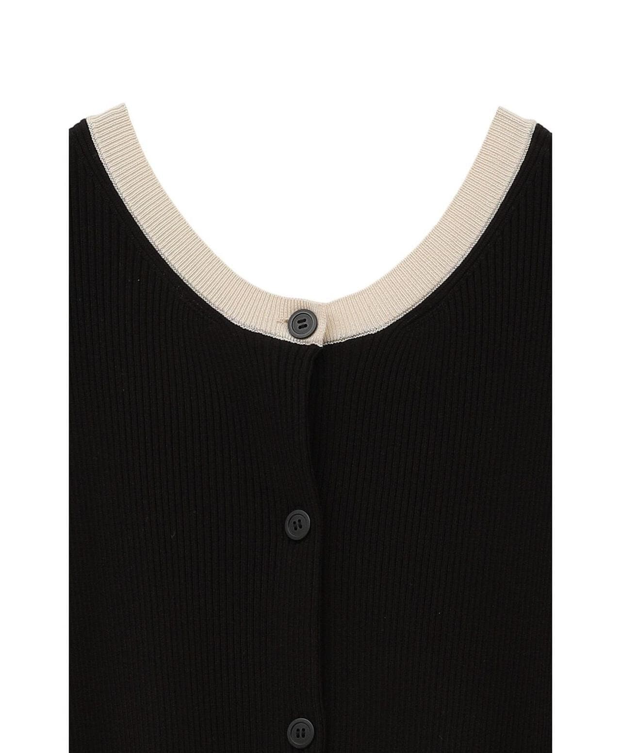 MANOF/マノフ/COLOR BLOCK WAISTBELT KNIT