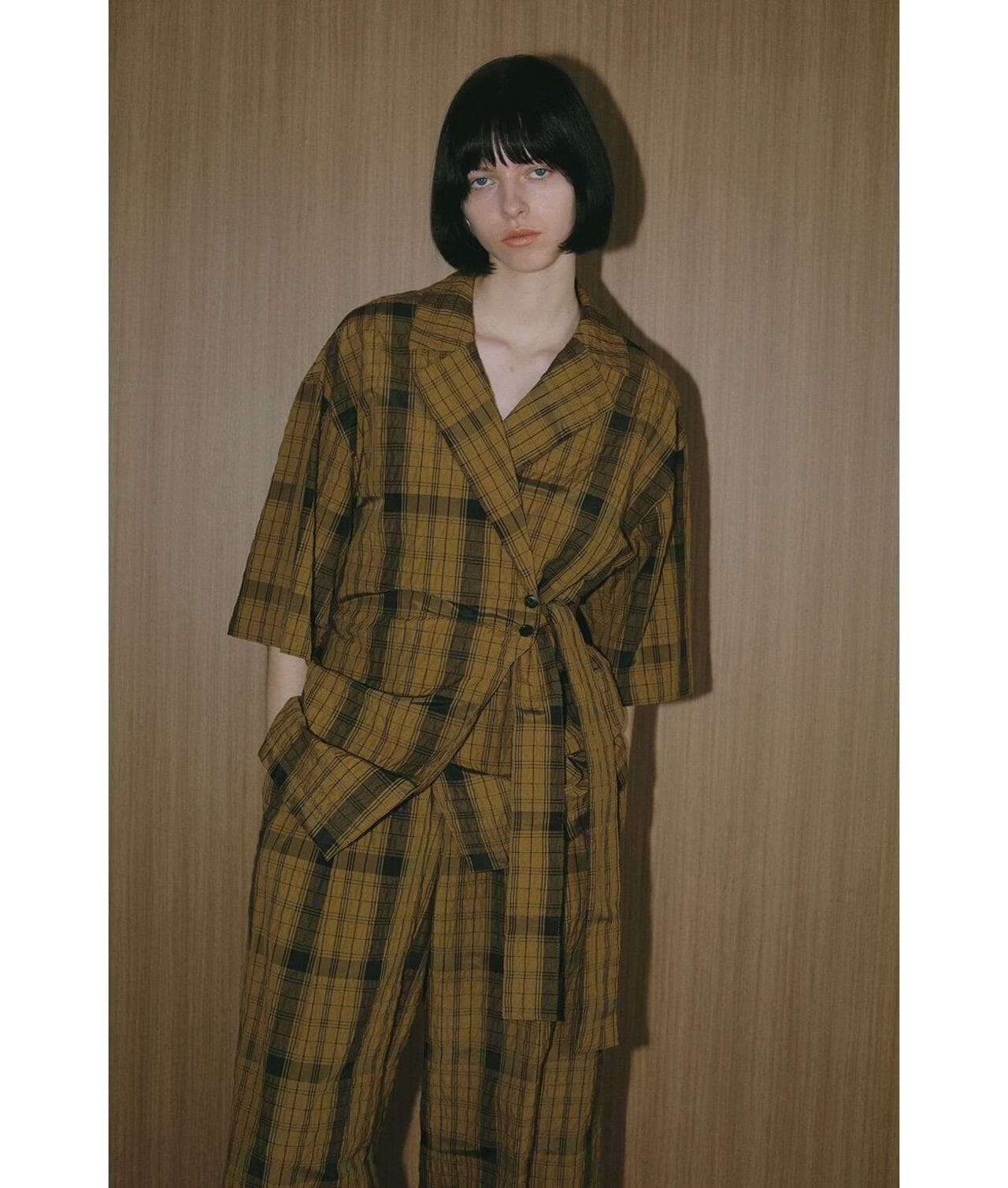 MANOF/マノフ/BELTED SHIRTS JACKET