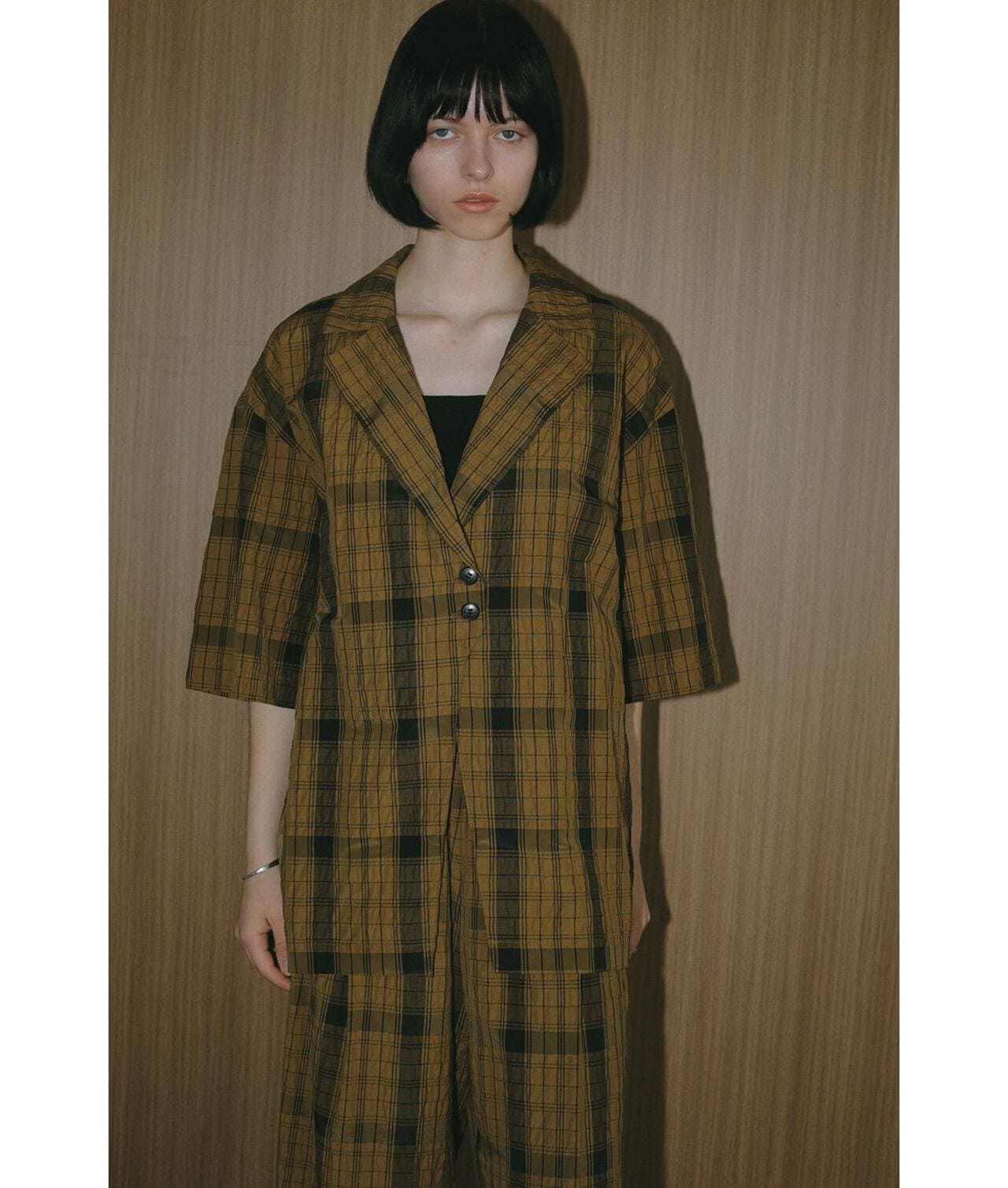 MANOF/マノフ/BELTED SHIRTS JACKET