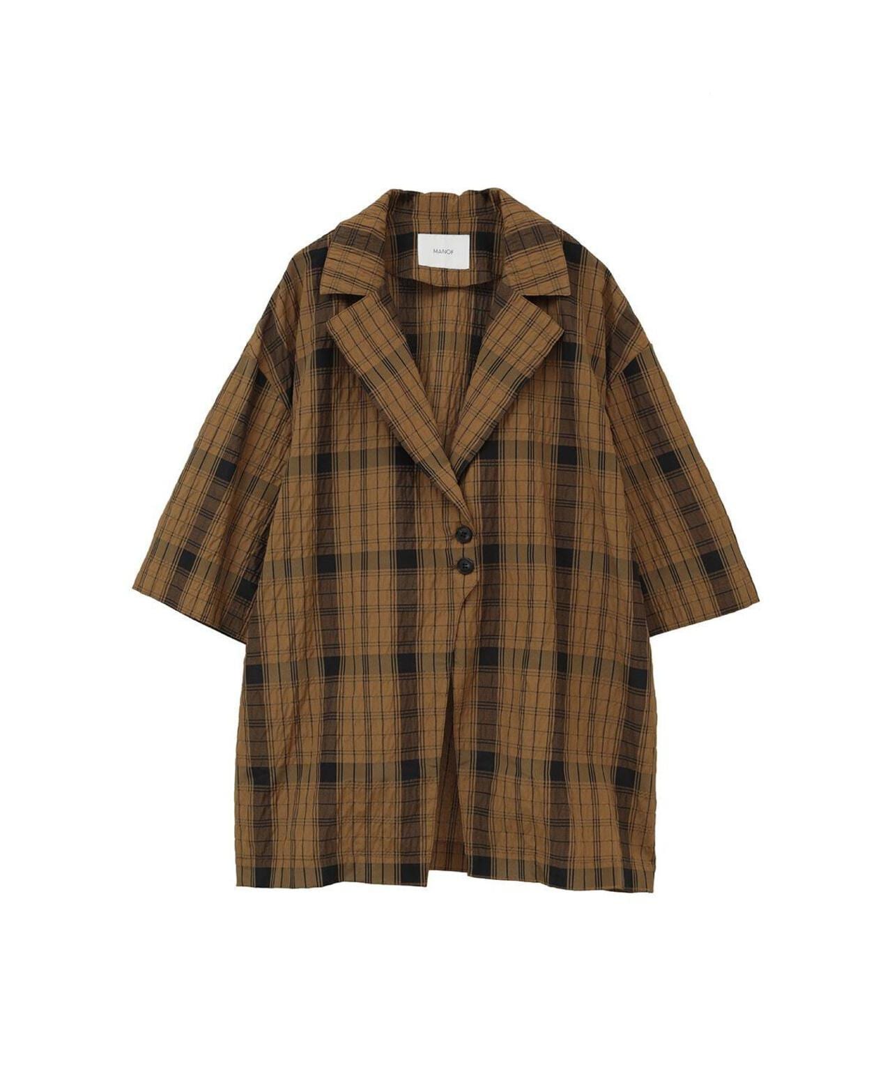MANOF/マノフ/BELTED SHIRTS JACKET