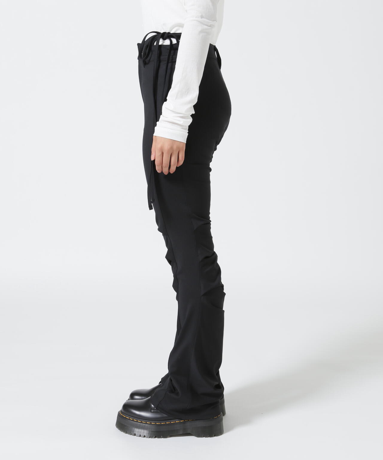 NACHE/ナチェ/DRAPING JERSEY PANTS