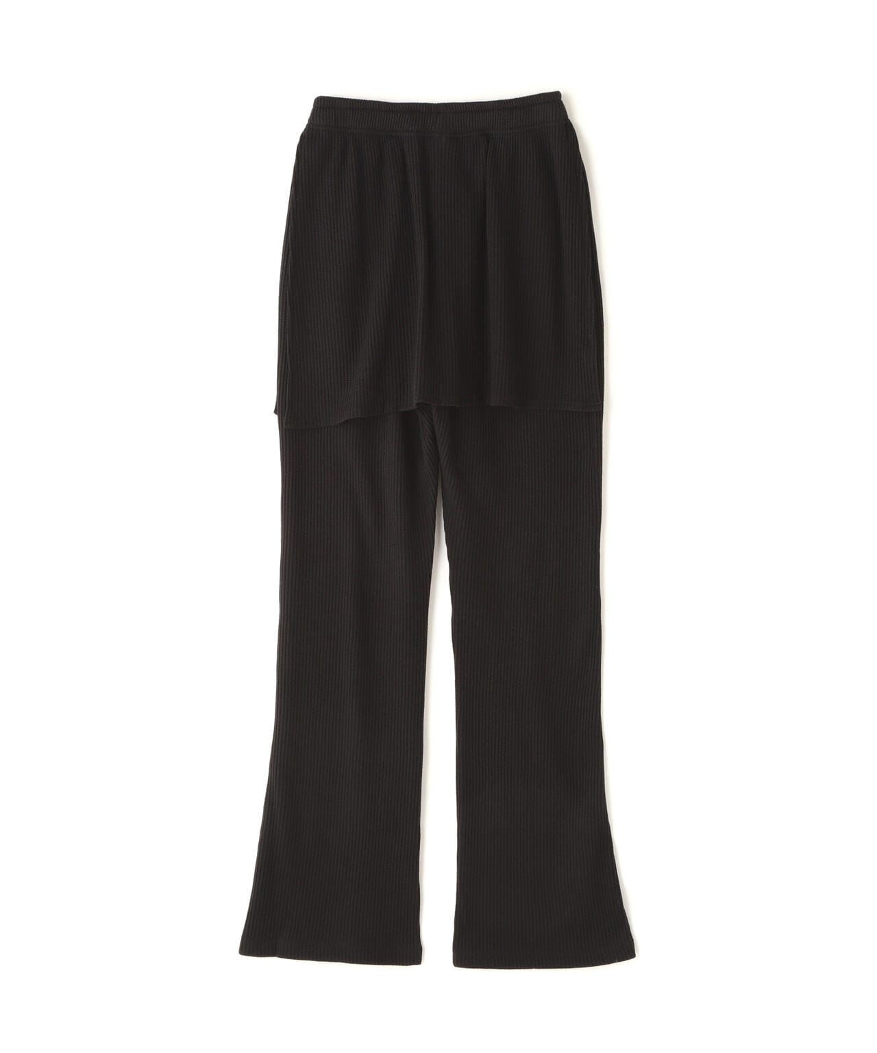JICHOI COMFORT/ジチョイコンフォート/WAFFLE SLIM LAYERED PANTS