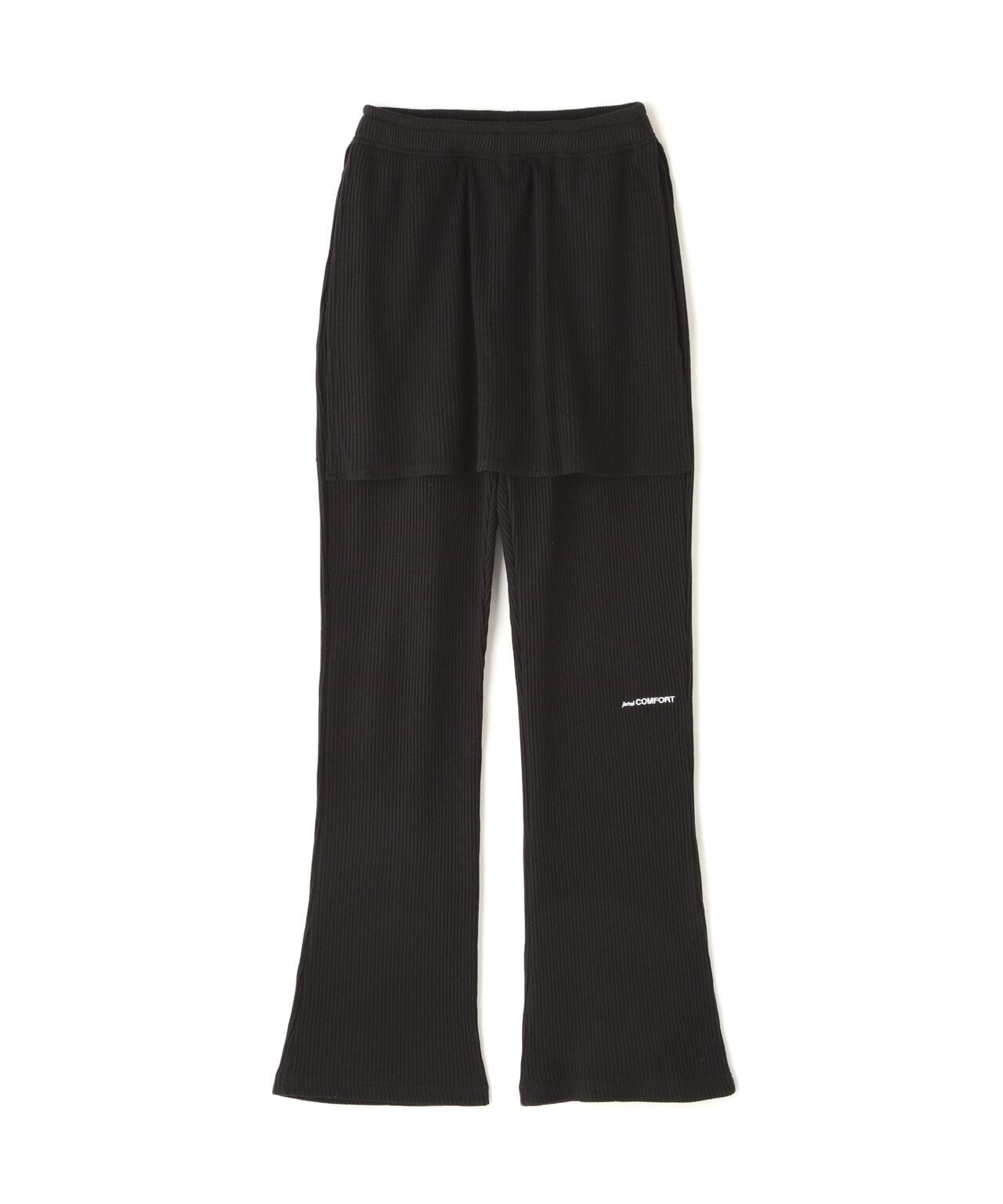 JICHOI COMFORT/ジチョイコンフォート/WAFFLE SLIM LAYERED PANTS