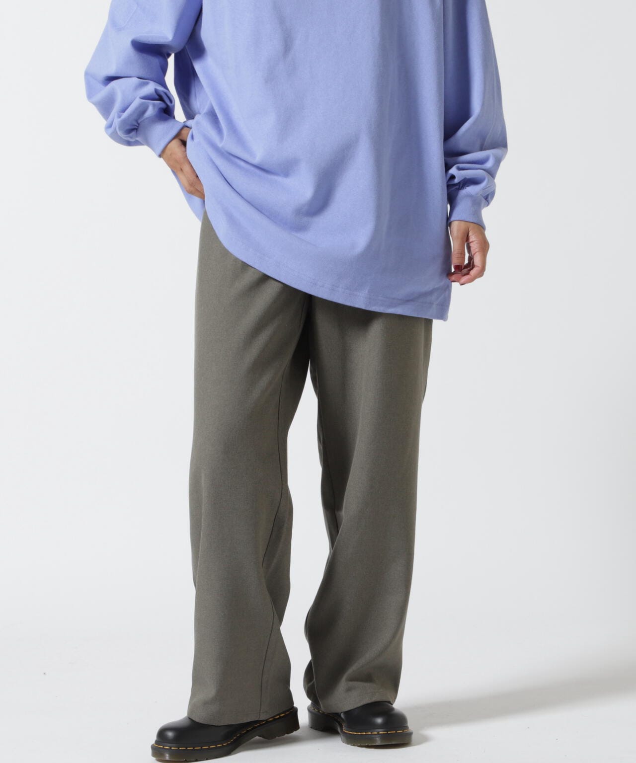 yipyip/イップイップ/1TUCK STRAIGHT TROUSER