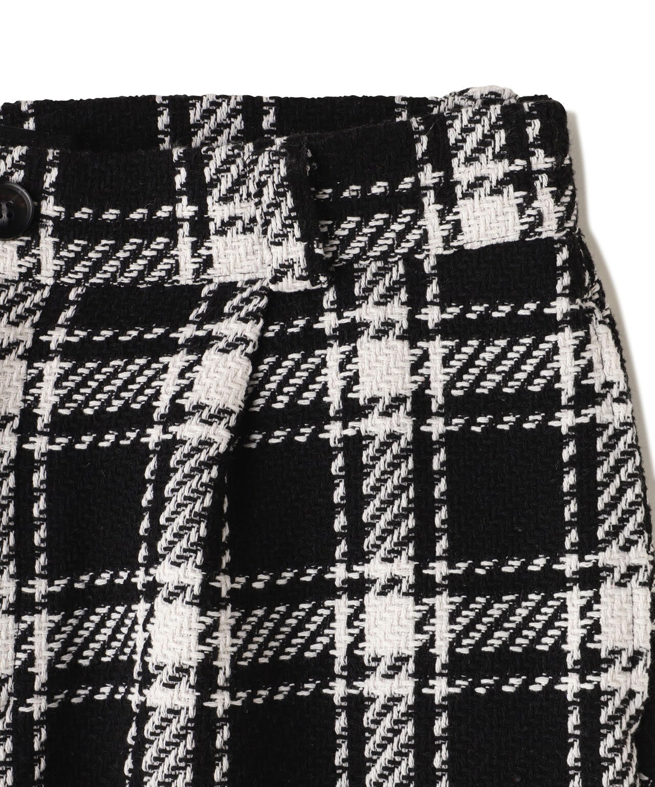 yipyip/イップイップ/PLAID CHECK WIDE PANTS