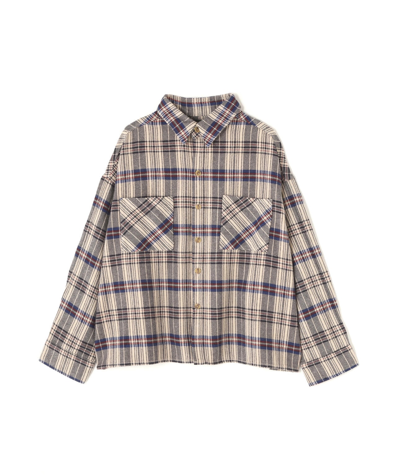 【WEB&DEPOT限定】DankeSchon/ダンケシェーン/COTTON FLANNEL CHECK SHIRT
