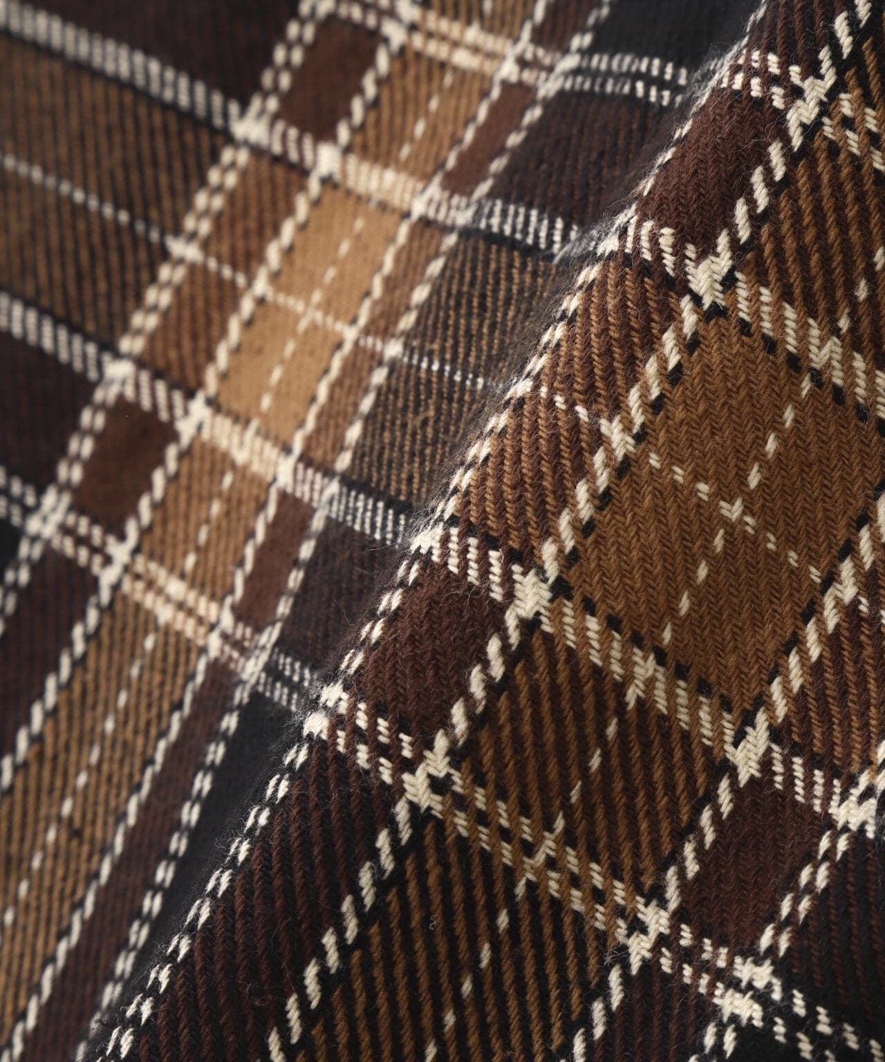 【WEB&DEPOT限定】DankeSchon/ダンケシェーン/COTTON FLANNEL CHECK SHIRT