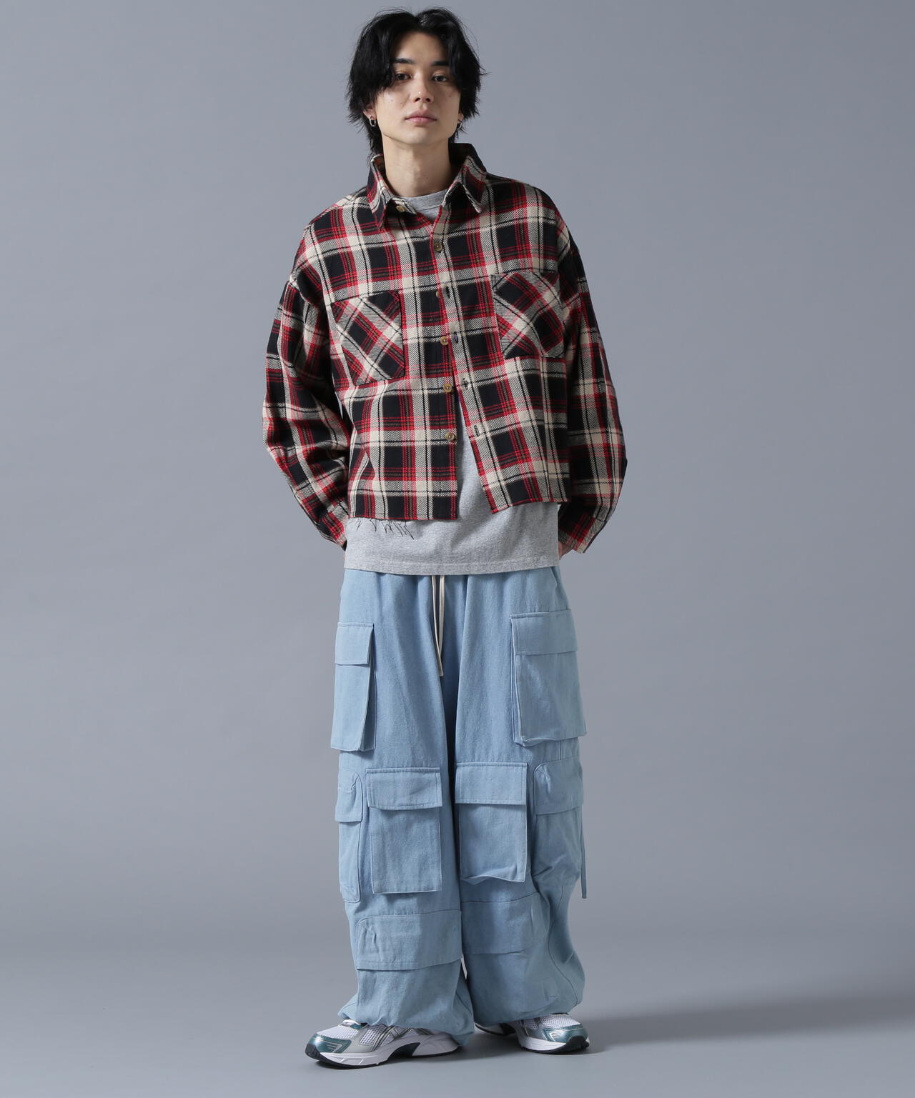 【WEB&DEPOT限定】DankeSchon/ダンケシェーン/COTTON FLANNEL CHECK SHIRT