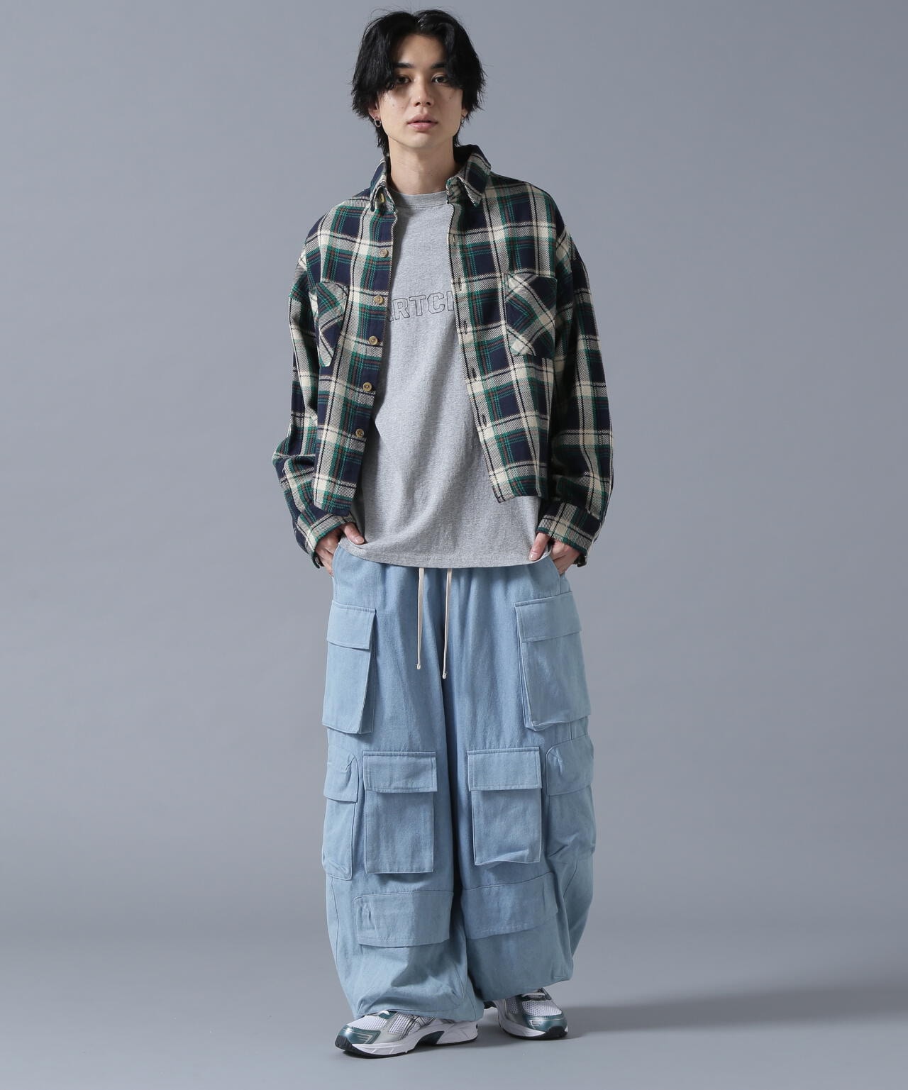 【WEB&DEPOT限定】DankeSchon/ダンケシェーン/COTTON FLANNEL CHECK SHIRT