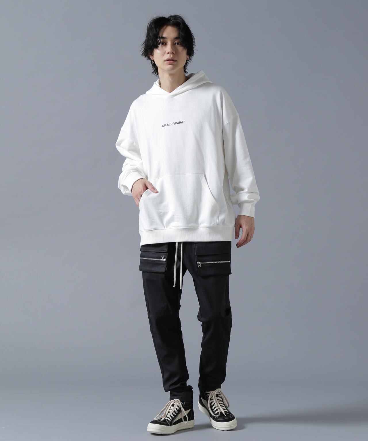 【WEB&DEPOT限定】A4A/エーフォーエー/SWEAT HOODIE FLOWER