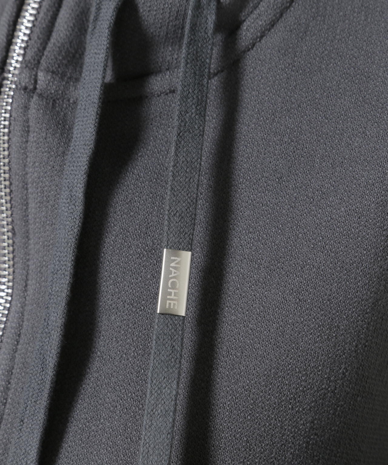 NACHE/ナチェ/CROPPED HOODIE ZIP-UP