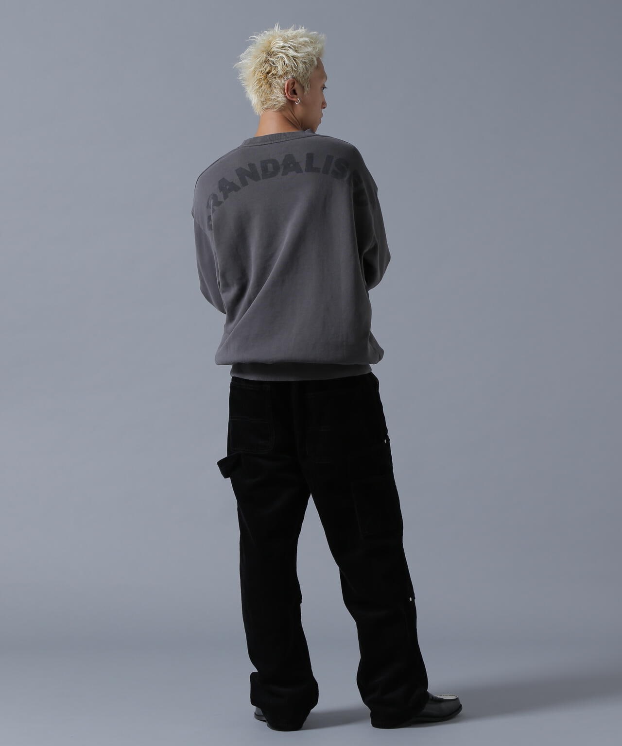 DankeSchon×BRANDALISED/ダンケシェーン×ブランダライズド/SWEAT CREWNECK KEEP MONCKEY