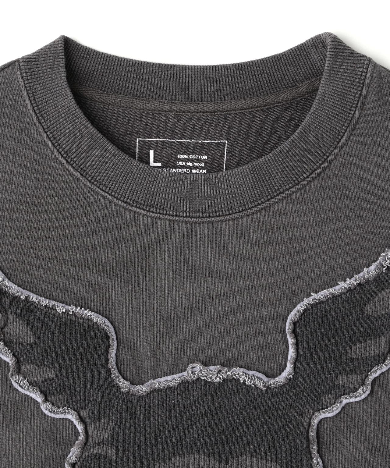 DankeSchon×BRANDALISED/ダンケシェーン×ブランダライズド/SWEAT CREWNECK KEEP MONCKEY