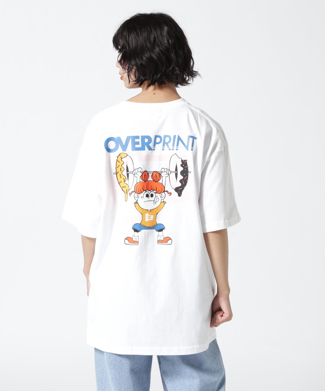 overprint/オーバープリント/DONUTS TEE