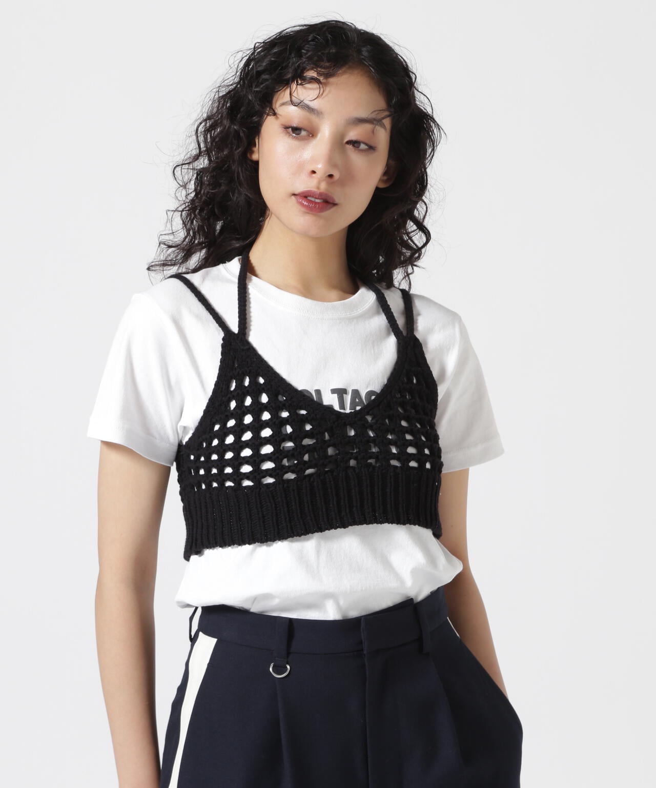 VOLTAGE CONTROL FILTER/ヴォルテージコントロールフィルター/MESH KNIT BRATOP