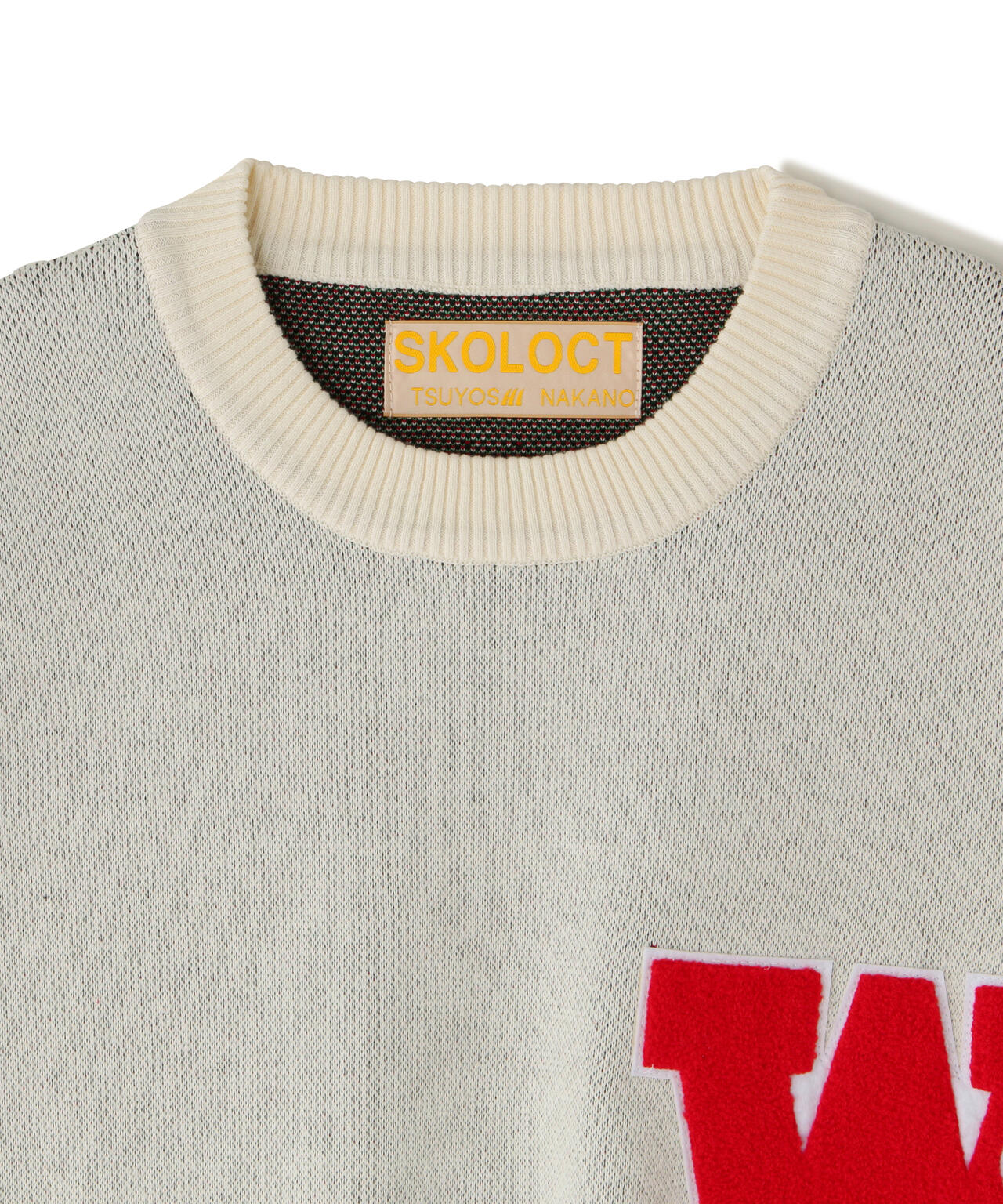 SKOLOCT×WHITELAND/スコロクト×ホワイトランド/DOLLAR PULL KNIT