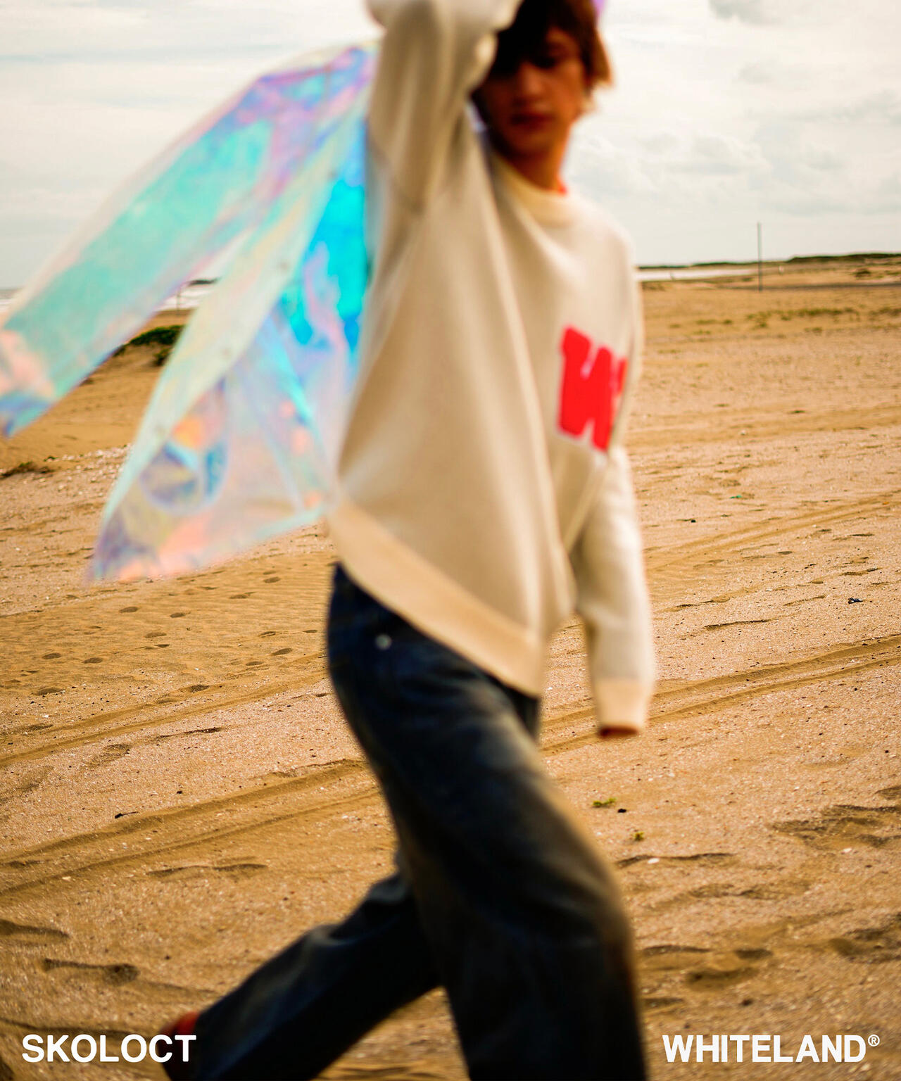 SKOLOCT×WHITELAND/スコロクト×ホワイトランド/DOLLAR PULL KNIT