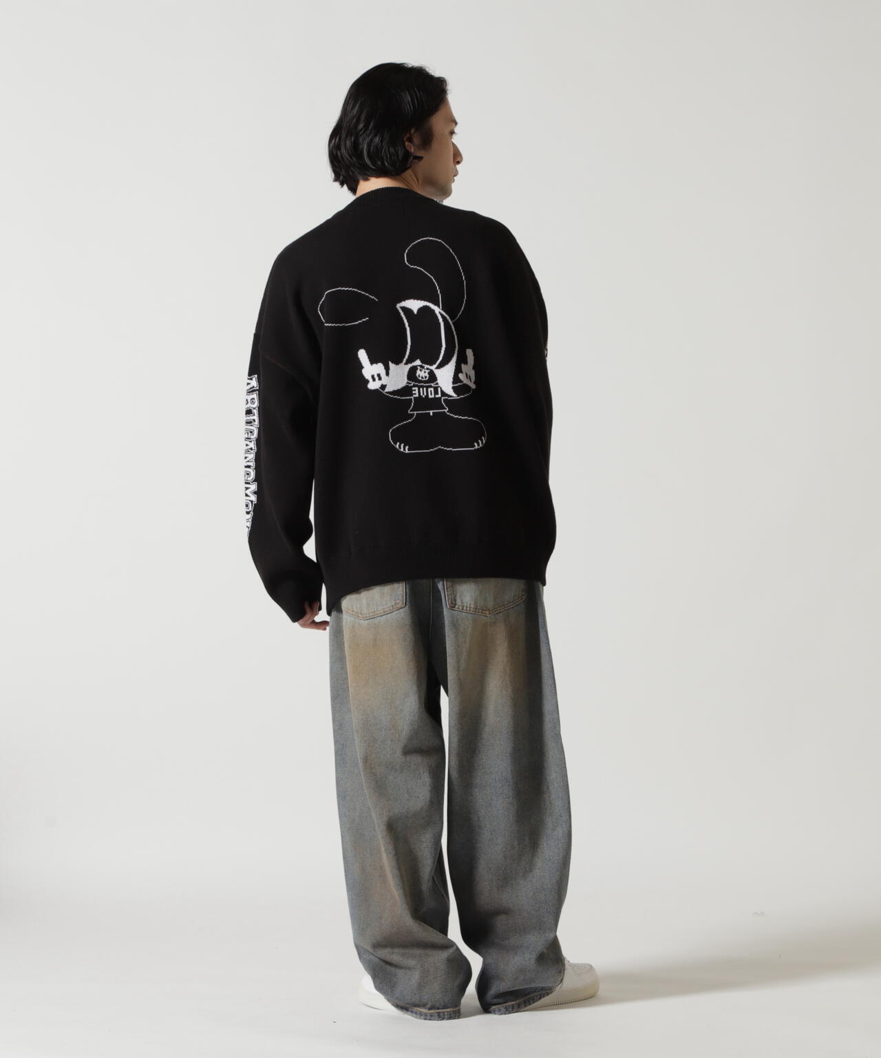 SKOLOCT×WHITELAND/スコロクト×ホワイトランド/FxxK PULL KNIT