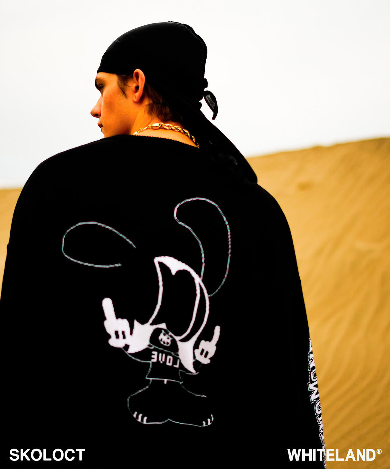 SKOLOCT×WHITELAND/スコロクト×ホワイトランド/FxxK PULL KNIT