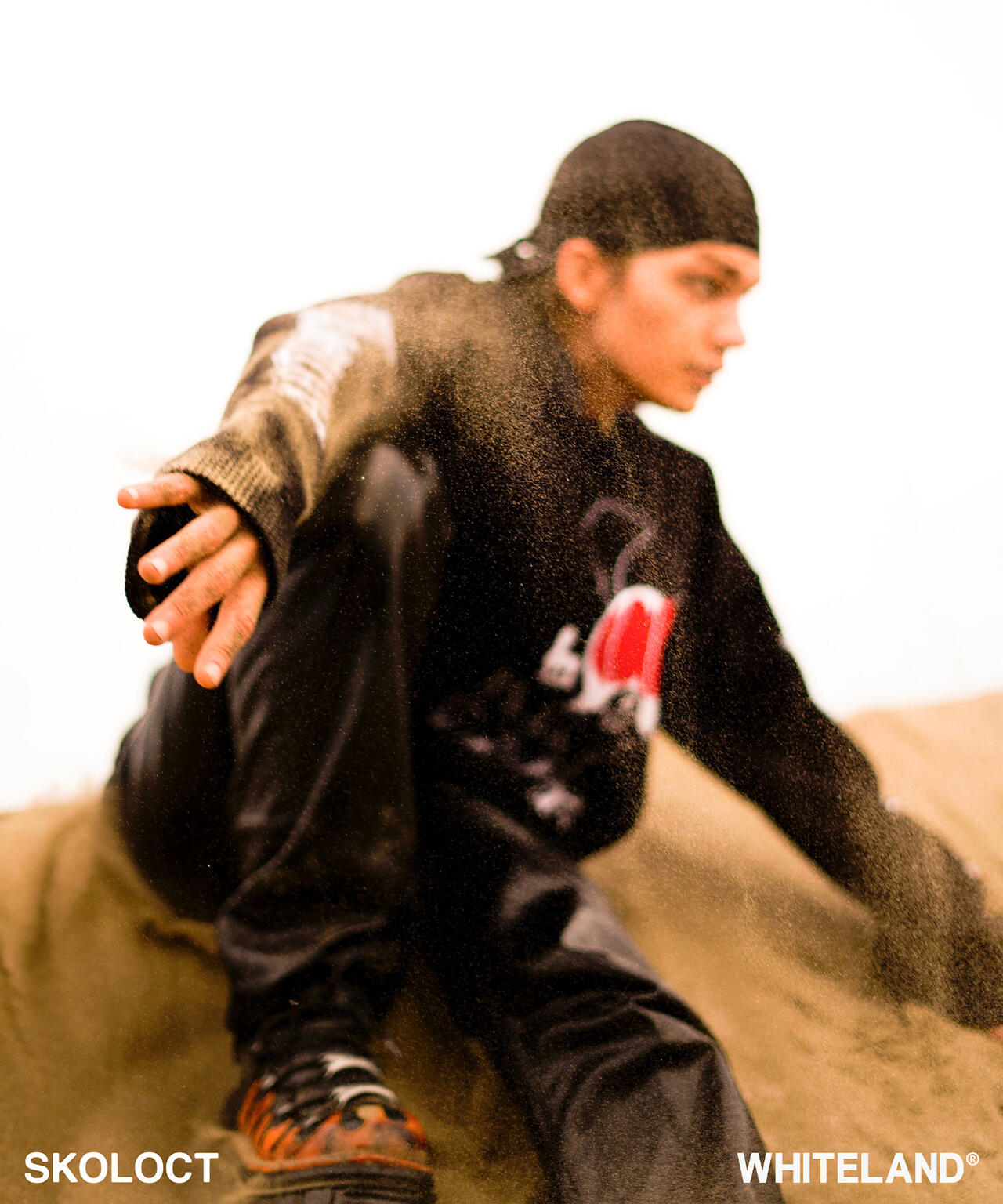 SKOLOCT×WHITELAND/スコロクト×ホワイトランド/FxxK PULL KNIT