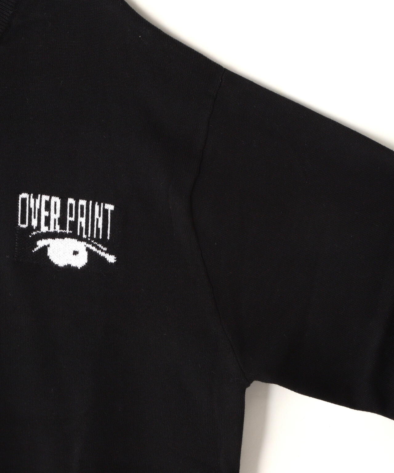 overprint/オーバープリント/EYE COTTON KNIT