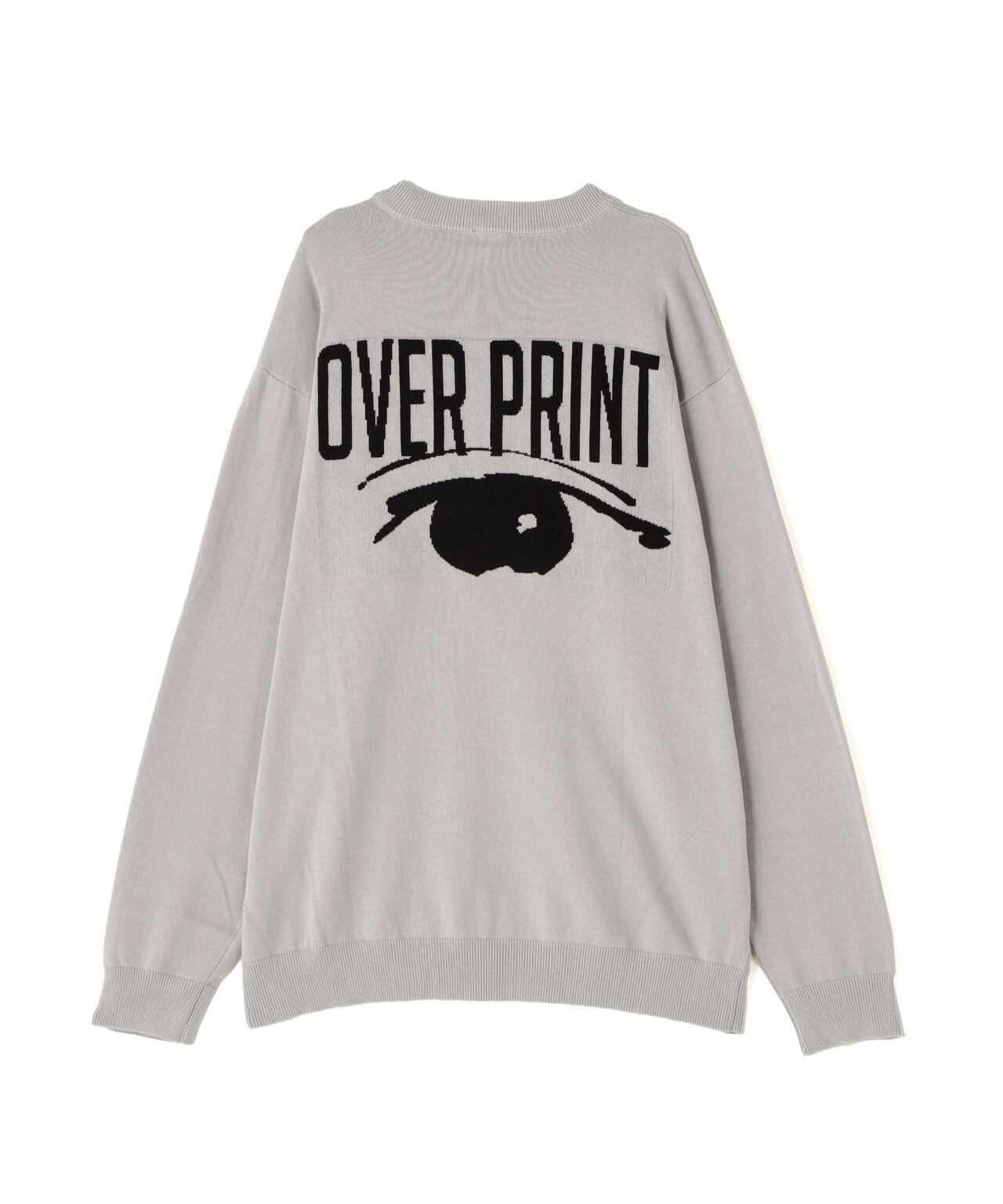 overprint/オーバープリント/EYE COTTON KNIT