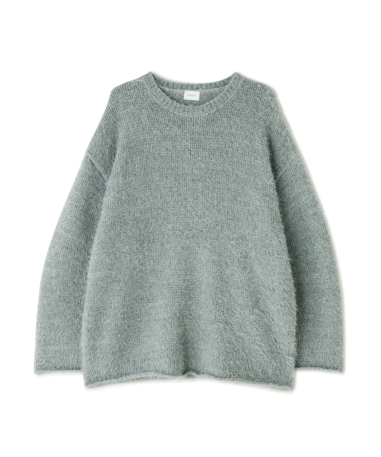 MANOF/マノフ/SHAGGY LAME KNIT TOPS
