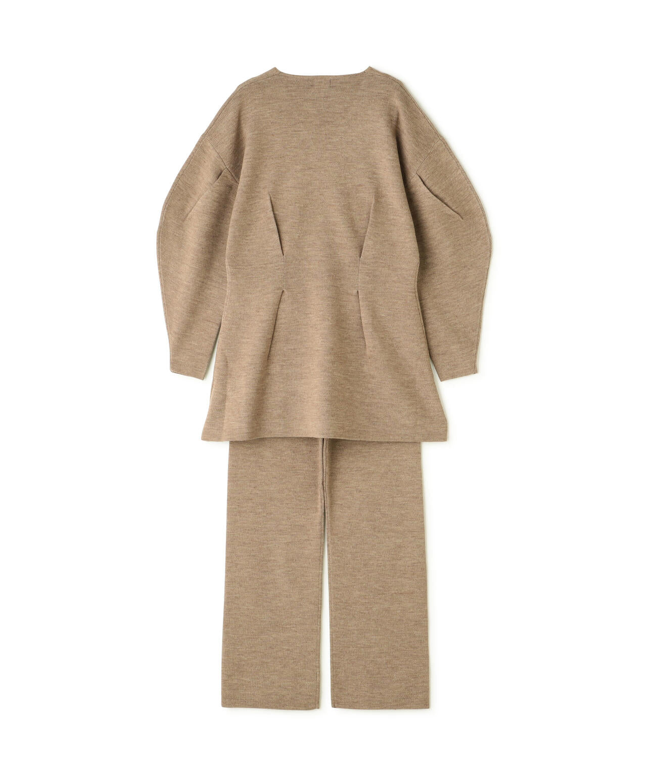 MANOF/マノフ/WAIST TUCK KNIT SET UP