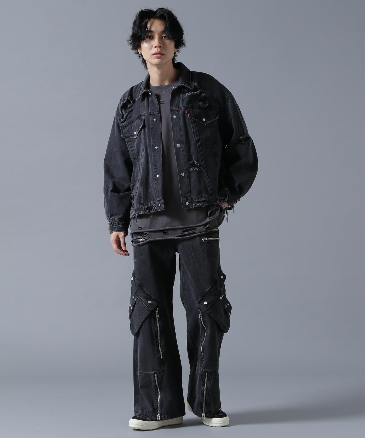 DankeSchon/ダンケシェーン/11oz DAMAGE DENIM JACKET