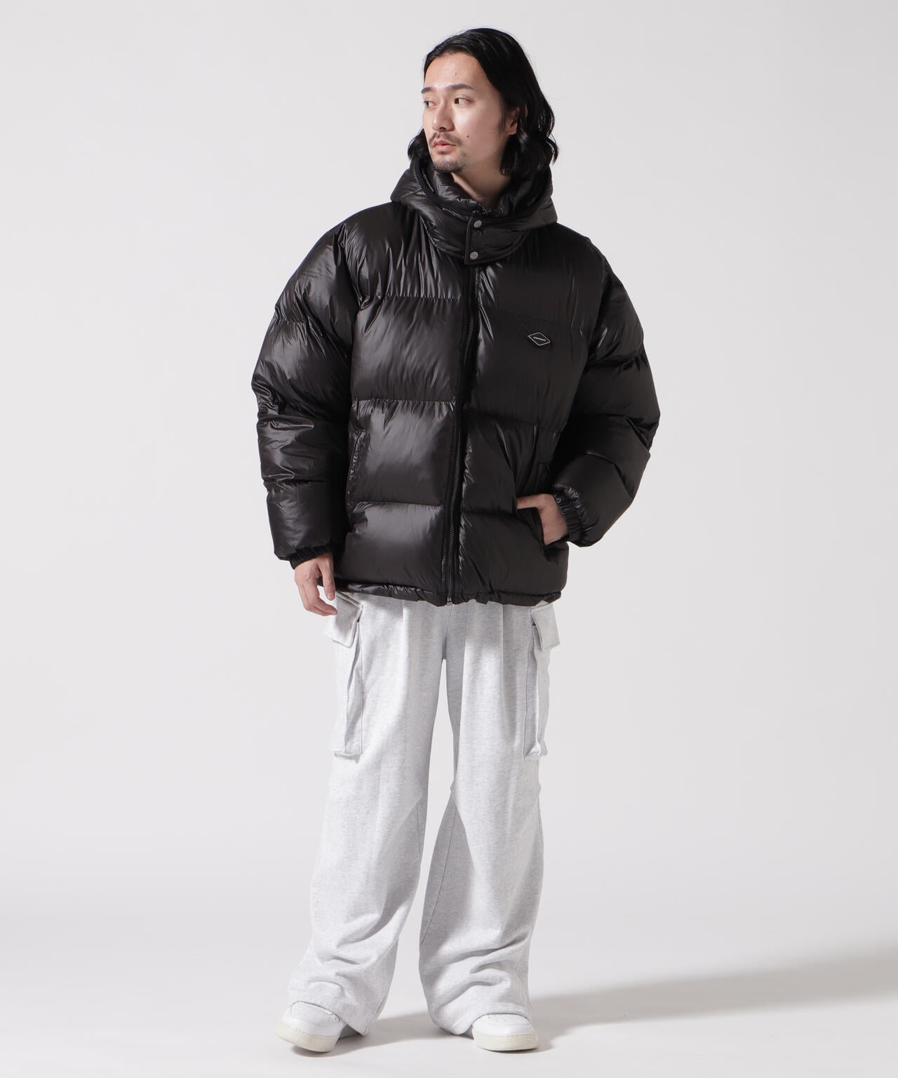 UNKNOWN LONDON/アンノウンロンドン/STUDDED PUFFER JACKET