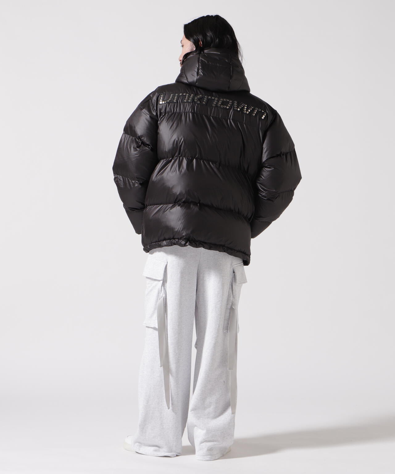 UNKNOWN LONDON/アンノウンロンドン/STUDDED PUFFER JACKET
