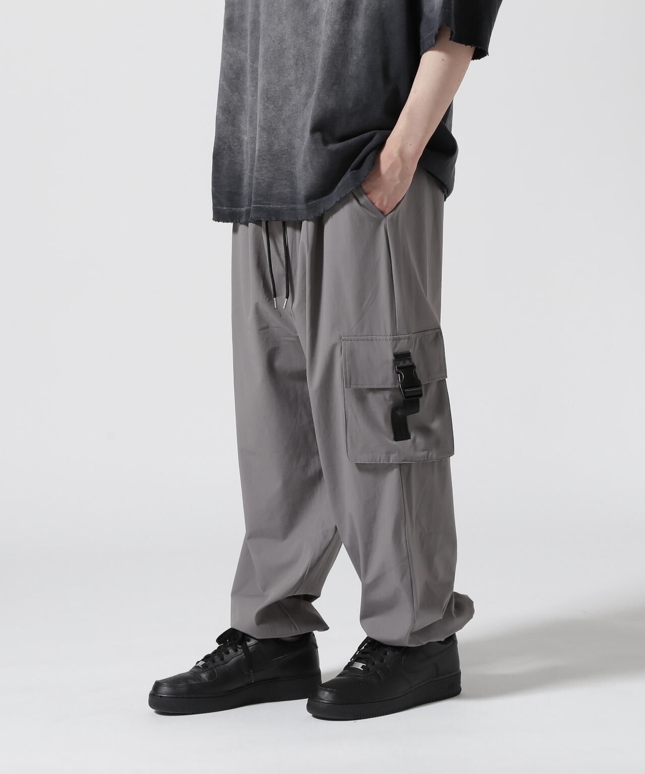 【WEB&DEPOT限定】DankeSchon/ダンケシェーン/STRETCH POCKET CARGO PANTS