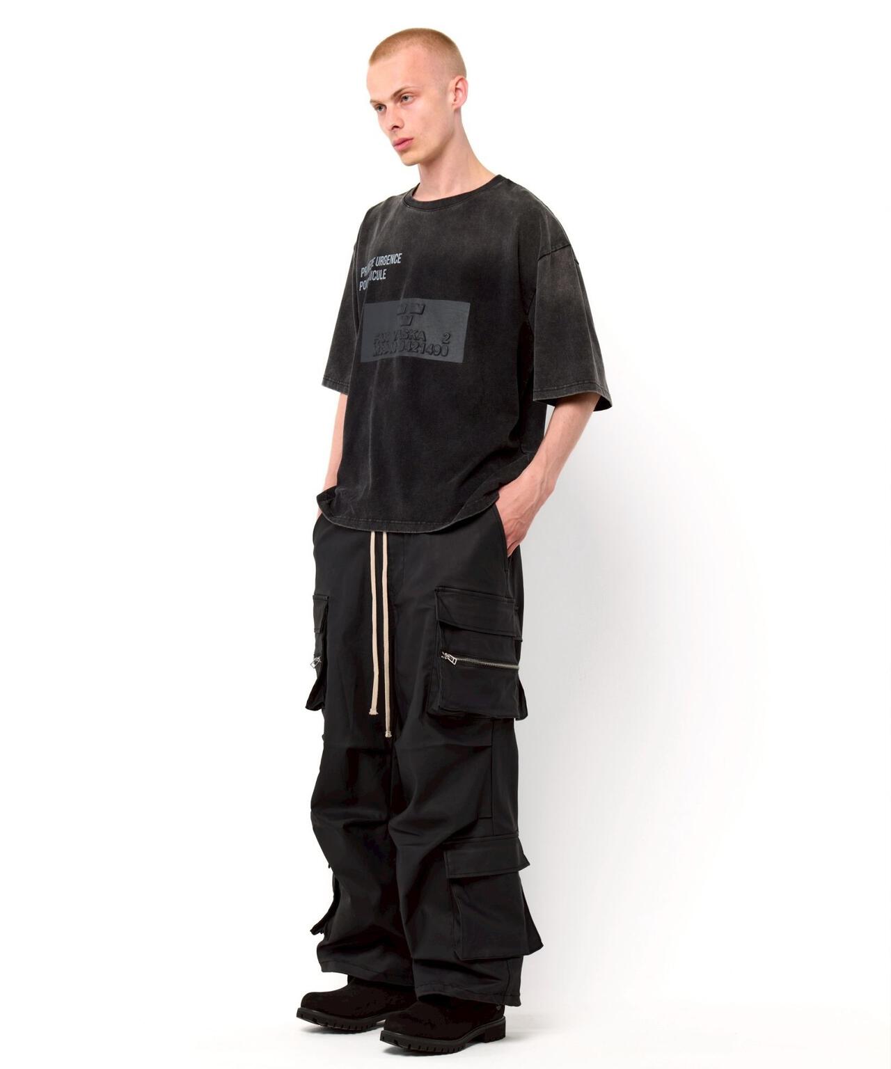 DankeSchon/ダンケシェーン/PREMIUM COATING WIDE POCKET PANTS