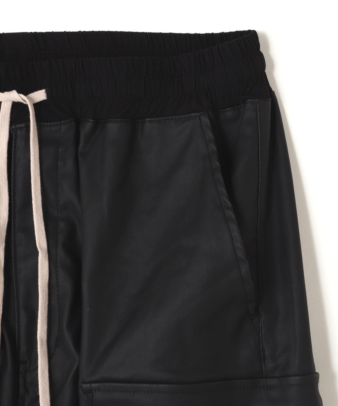 DankeSchon/ダンケシェーン/PREMIUM COATING WIDE POCKET PANTS