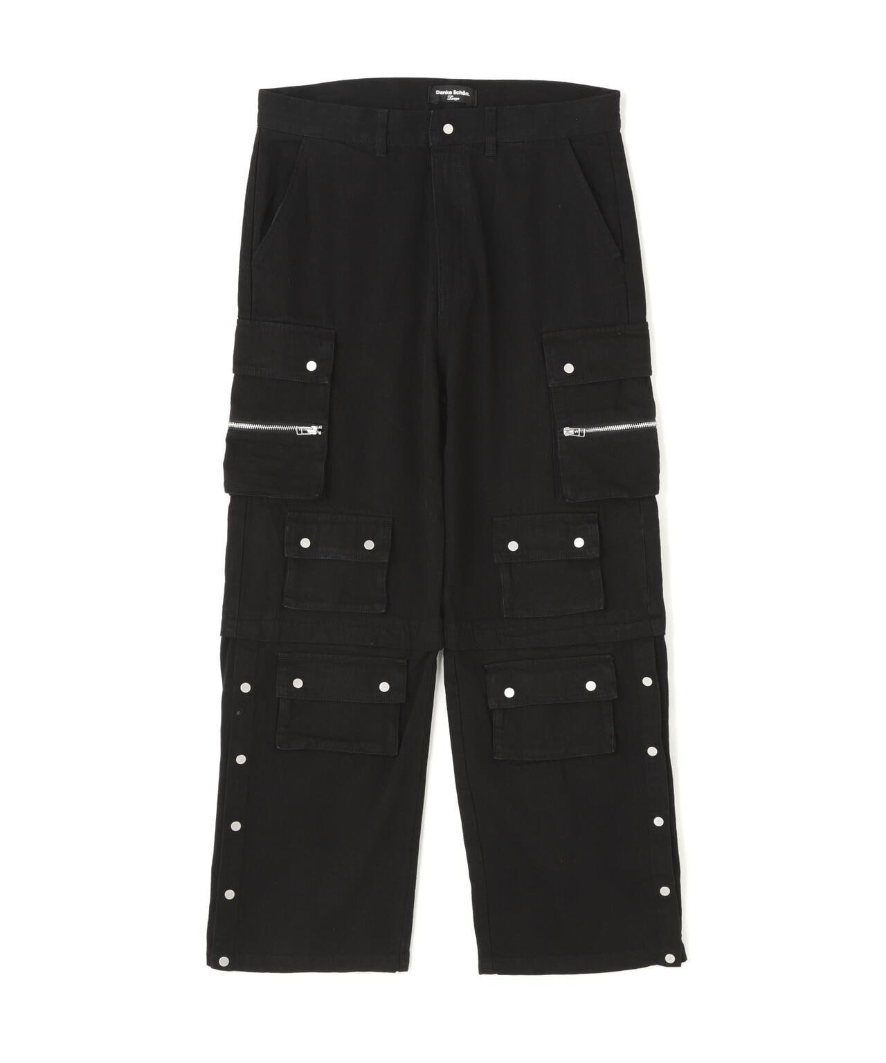 DankeSchon/ダンケシェーン/11oz DENIM HOOK SNAP POCKET CARGO PANTS