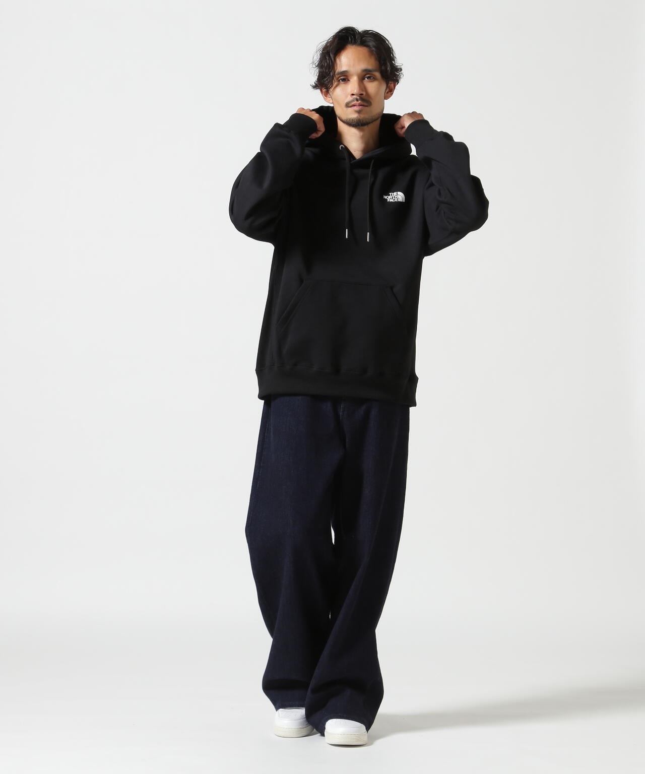 THE NORTH FACE/ザ・ノース・フェイス/BACK SQUARE LOGO HOODIE