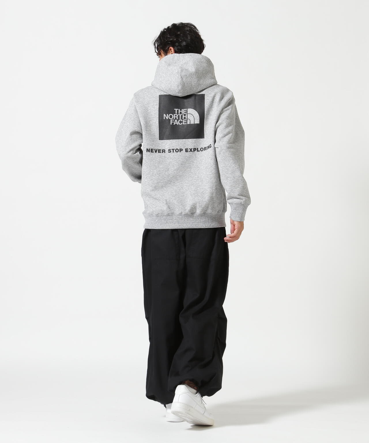 THE NORTH FACE/ザ・ノース・フェイス/BACK SQUARE LOGO HOODIE
