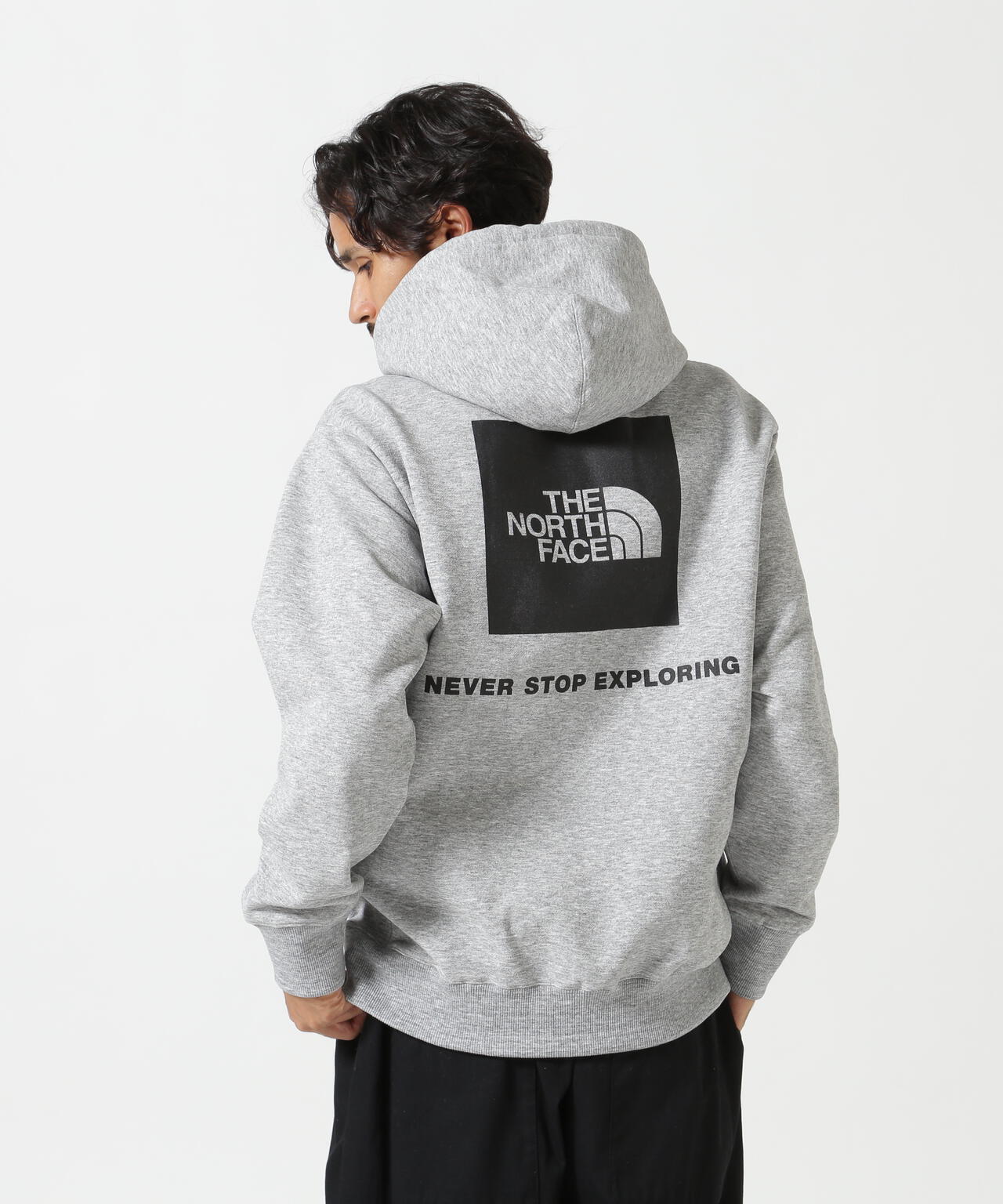THE NORTH FACE/ザ・ノース・フェイス/BACK SQUARE LOGO HOODIE