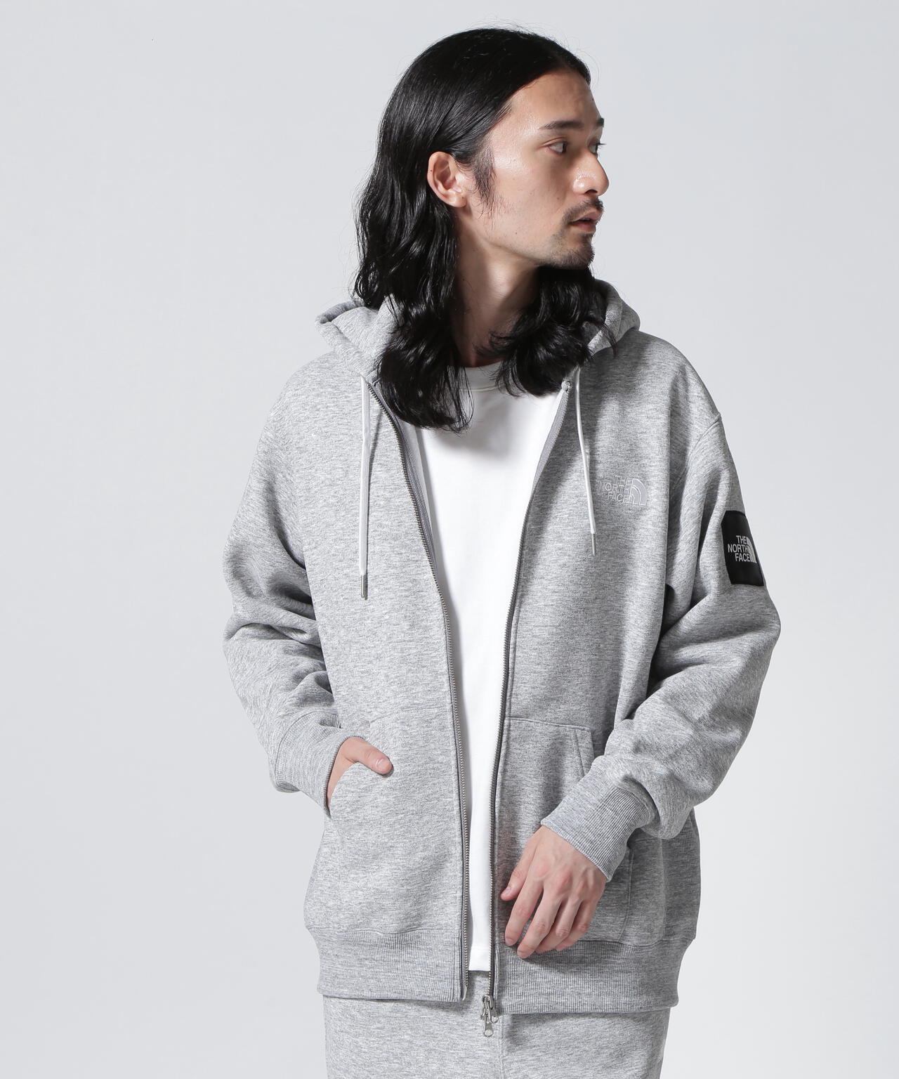 THE NORTH FACE/ザ・ノース・フェイス/SQUARE LOGO FULL ZIP JACKET