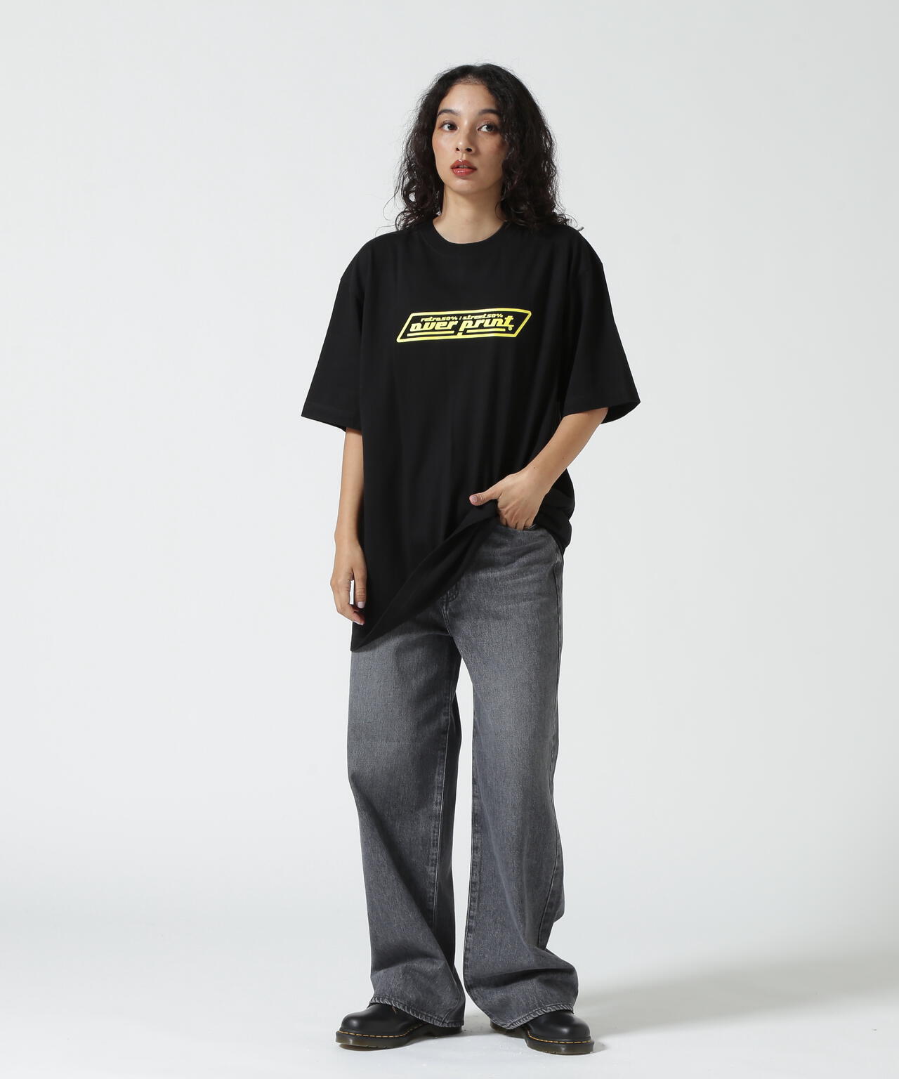 overprint/オーバープリント/【LHP EXCLUSIVE】Shopper Tee - Yume
