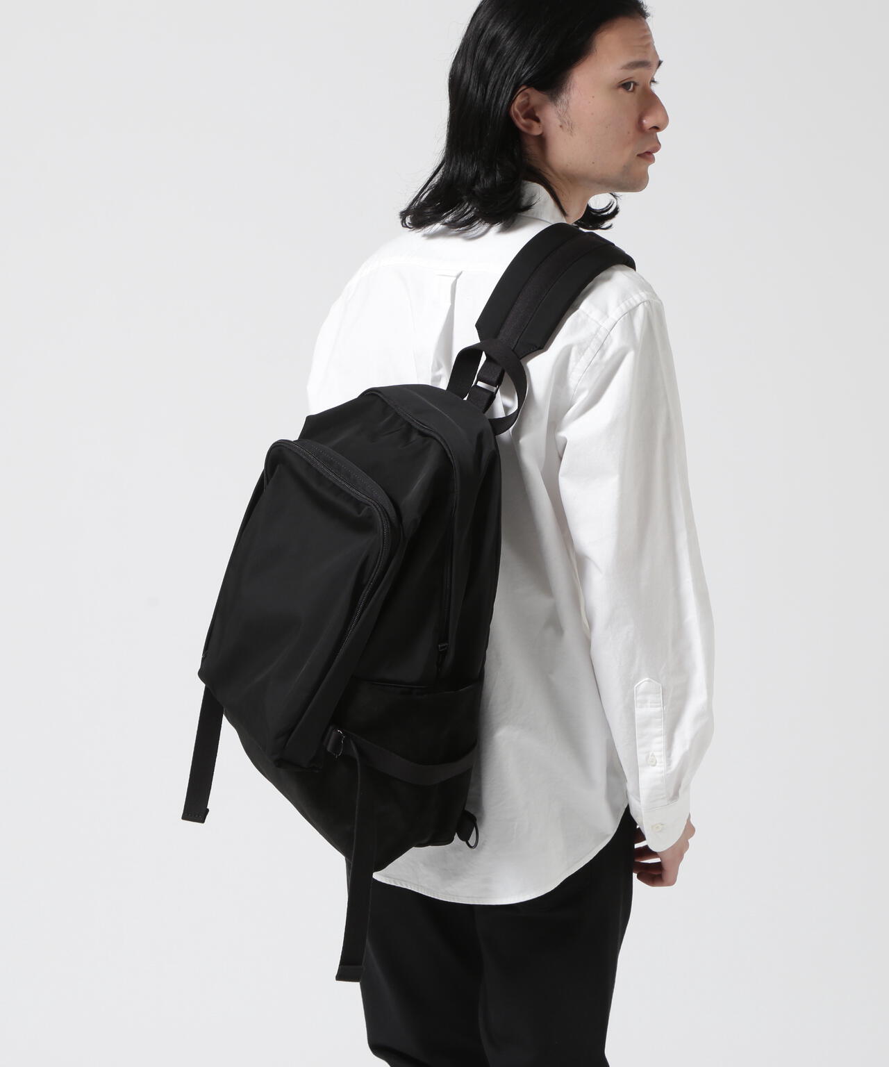 soe/ソーイ/【LHP EXCLUSIVE】LEATHER ONE SHOULDER B.P