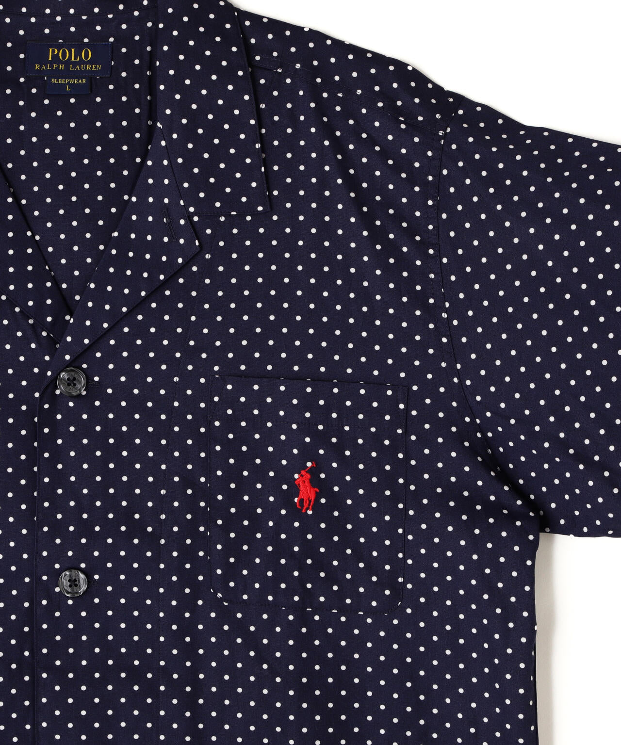 POLO RALPH LAUREN/ポロラルフローレン/PIN DOT PRINTED PAJAMA