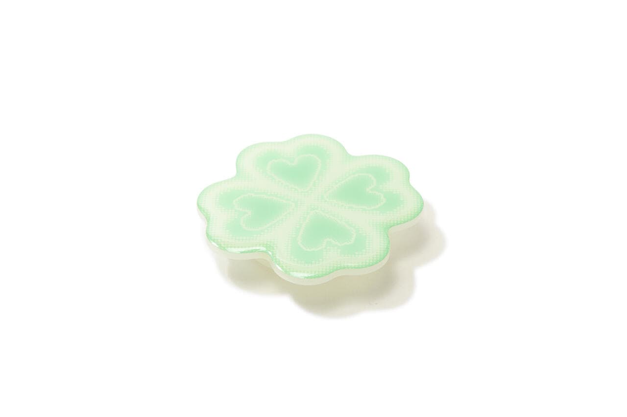 nib.earth/ニブアース/PIXEL CLOVER EPOXY TOK STICKER(ステッカー式)