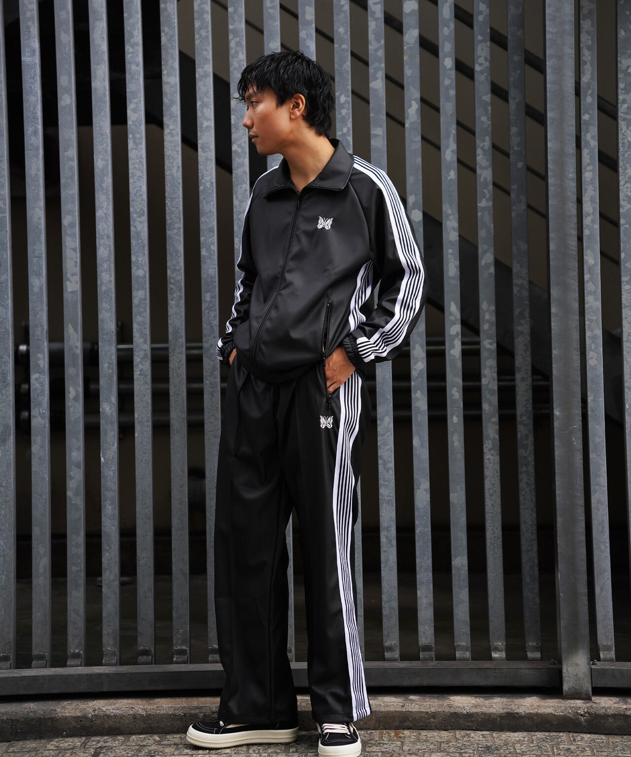 NEEDLES/ニードルズ/【LHP EXCLUSIVE】TRACK PANT - SYNTHETIC LEATHER