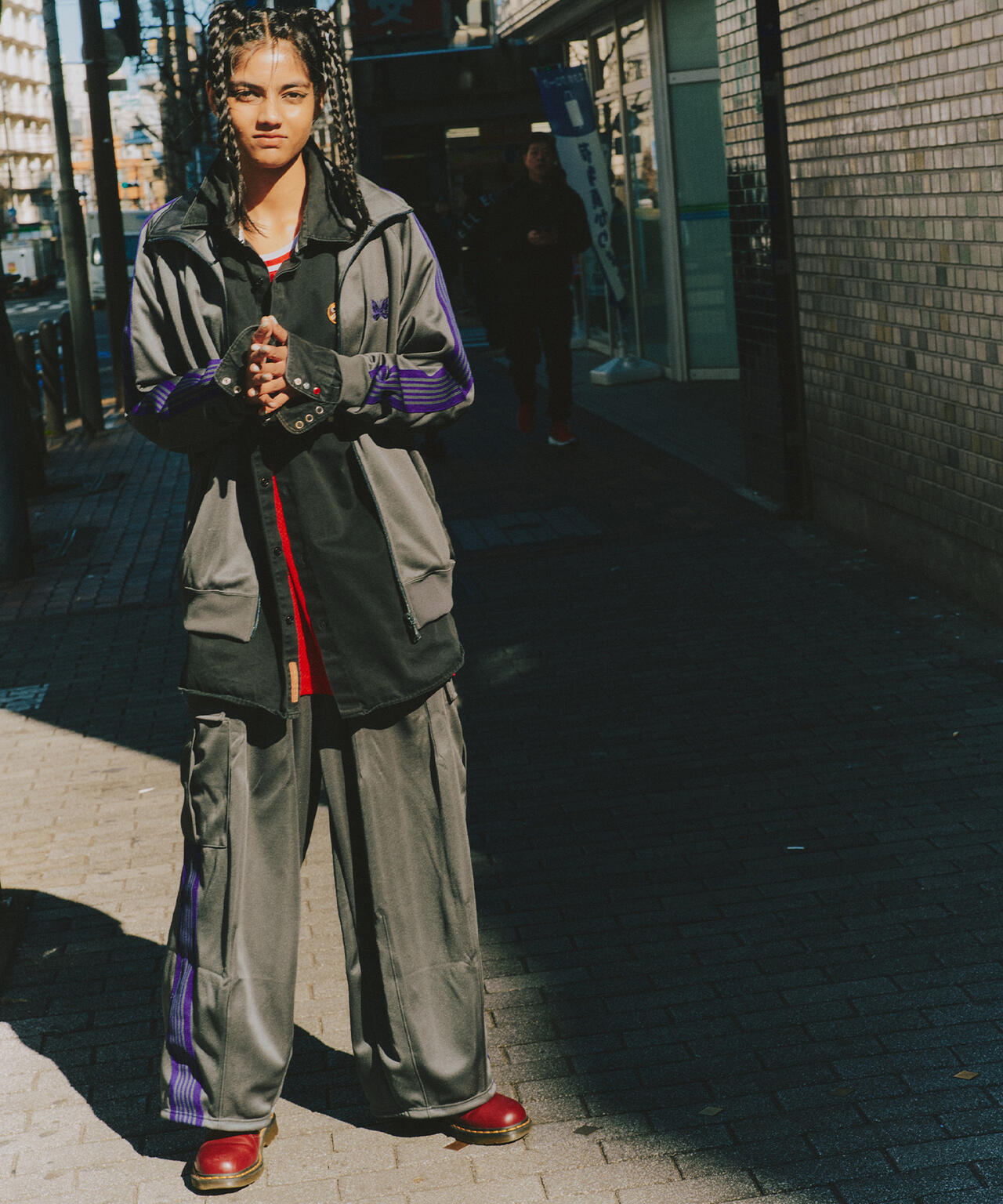 NEEDLES/ニードルズ/【LHP EXCLUSIVE】H.D.TRACK PANT - BDU POLY SMOOTH