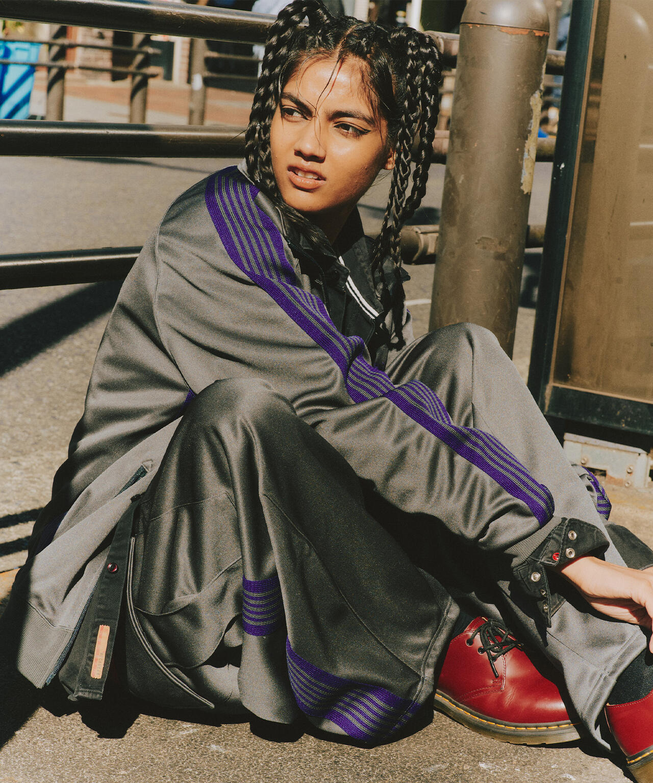 NEEDLES/ニードルズ/【LHP EXCLUSIVE】H.D.TRACK PANT - BDU POLY SMOOTH