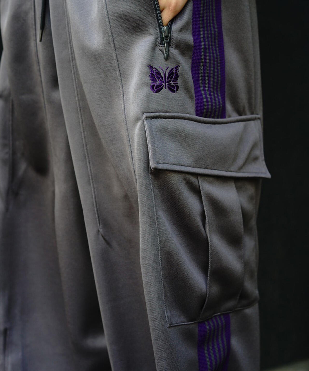 NEEDLES/ニードルズ/【LHP EXCLUSIVE】H.D.TRACK PANT - BDU POLY SMOOTH
