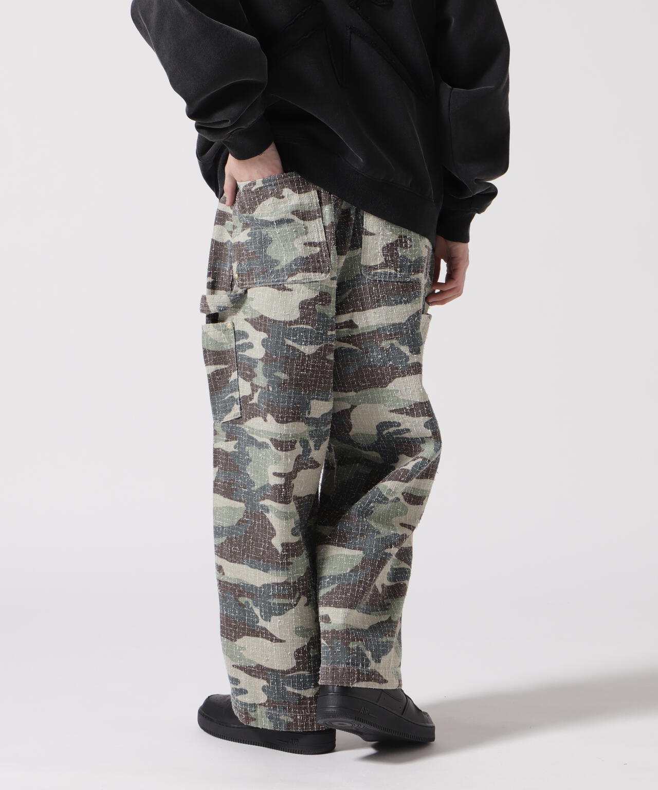 WHITELAND/ホワイトランド/CAMO DOUBLE KNEE PANTS