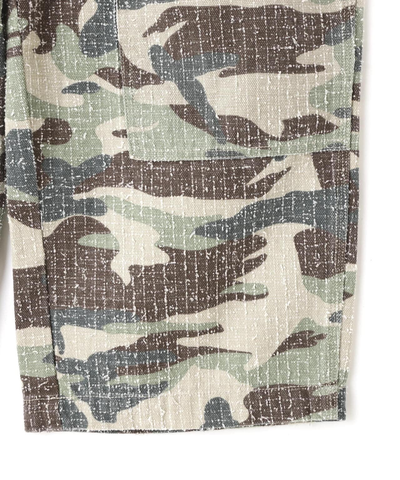 WHITELAND/ホワイトランド/CAMO DOUBLE KNEE PANTS
